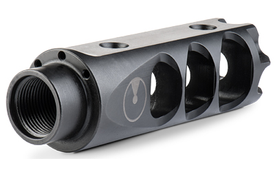 Ultradyne USA MERCURY Brake, 223 Remington/5.56 NATO, Fits AR-15s with 1/2X28 Threads, Black, 3.1 oz., 416 Stainless Steel — photo 2