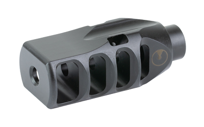 Ultradyne USA Pegasus Compensator Muzzle Brake with Timing Nut, AR, 223 Remington/5.56 NATO, 1/2X28 Thread, 1.25" Outside Diameter, 416 SS — photo 3