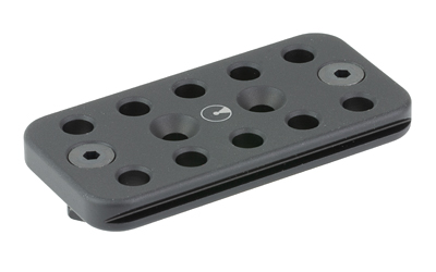Ultradyne USA UD Arca Dynalock Rail, MLOK Compatible, 3" Long, 2.1 OZ, Aluminum Construction, Anodized Finish, Black