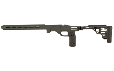 Ultradyne USA UD6 Combo, Chassis, For Remington 700 Short Action, Matte Finish, Black, Right Hand, Includes Chassis, Butt Stock and Grip