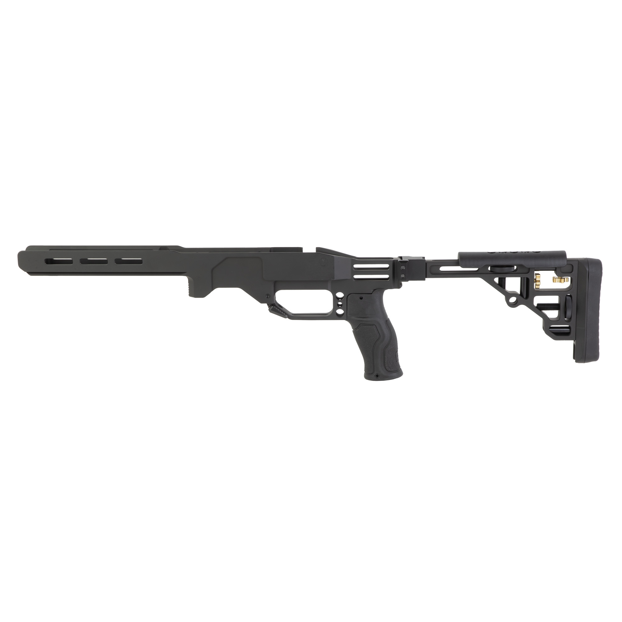 Ultradyne USA UD3 Picatinny Fixed Chassis Combo, For Savage Short Action, Cerakote Finish, Armor Black, Right Hand, Includes Chassis