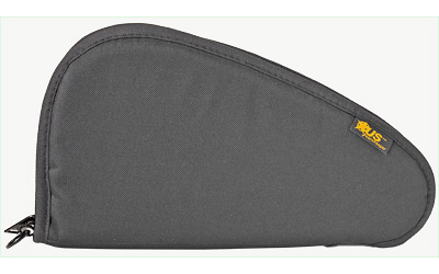 US PeaceKeeper Pistol Case, 9"x6"x3", Soft Case, Black