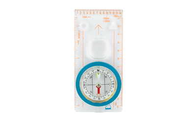 UST - Ultimate Survival Technologies Deluxe Map Compass, Lanyard, Clear