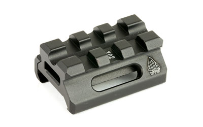 Leapers, Inc. - UTG Super Slim Picatinny Riser Mount, 1/2" Height, 3 Slots. Black Finish