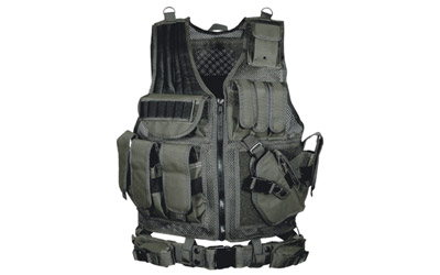 Leapers, Inc. - UTG 547 - Law Enforcement Tactical Vest, Vest, Black