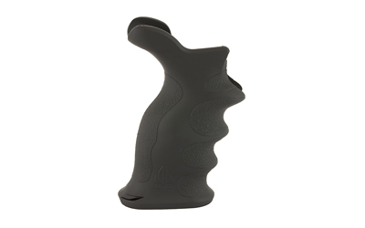 Leapers, Inc. - UTG Model 4, Combat Sniper Pistol Grip, Fits AR-15/M16, Contoured Finger Grooves, with Storage Compartment, Black Finish