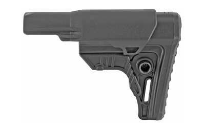 Leapers, Inc. - UTG UTG PRO, Mil-spec Stock, Black Finish, Fits AR-15, Compact Size, Includes Cheek Rest Plus Removable Extended Cheek Rest Insert