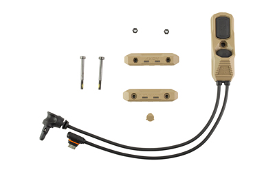 Unity Tactical AXON, Link, 7", Dual Lead Remote Switch For Crane Laser and USB-C, Fits Picatinny, Flat Dark Earth
