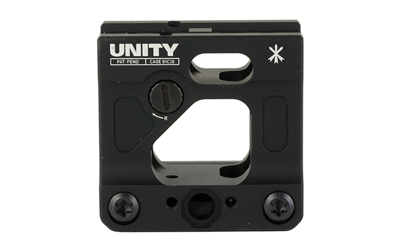 Unity Tactical FAST Micro, Red Dot Mount, 2.26" Optical Height, Compatible with T1/T2 Footprints, Anodized Finish, Black — photo 3