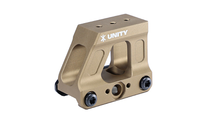 Unity Tactical MRDS, 2.26" Height, Cross Bolt, Mount RMR Footprint, Anodized Finish, Flat Dark Earth, Fits Picatinny