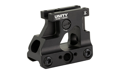 Unity Tactical FAST Micro, Red Dot Mount, 2.26" Optical Height, Compatible with MRO/MRO-HD Footprint, Anodized Finish, Black