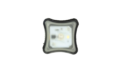 Unity Tactical SPARK, Marker Light, White, All Polymer Construction, Velcro Backer, Matte Finish, Black