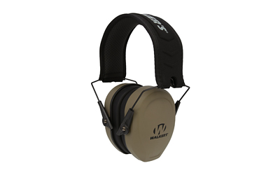 Walker's Razor Compact, Passive Earmuff, Optimized for Smaller Head Sizes, Flat Dark Earth