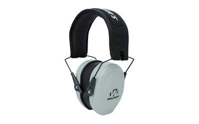 Walker's Razor Compact, Passive Earmuff, Optimized for Smaller Head Sizes, Gray