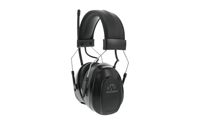 Walker's Joblink Digital AM/FM Radio Ear Muff, Built-in Radio, Bluetooth Enabled, Black