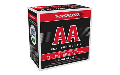 Winchester Ammunition Xtra-Lite Target Load, 12 Gauge 2.75", #7.5, 1 oz, 25 Round Box