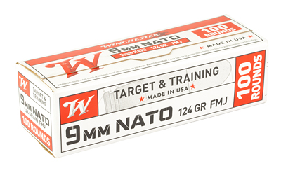 Winchester Ammunition USA, 9MM, 124Gr, Full Metal Jacket, 100, 1000 — photo 2