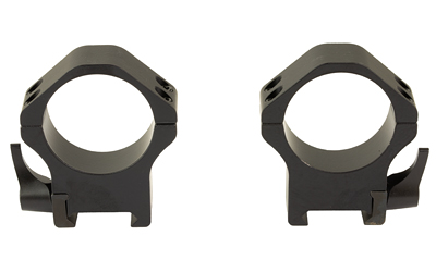 Warne Maxima Horizontal Quick Disconnect Ring, Fits 34MM Optics, High Height, Steel Construction, Matte Finish, Black