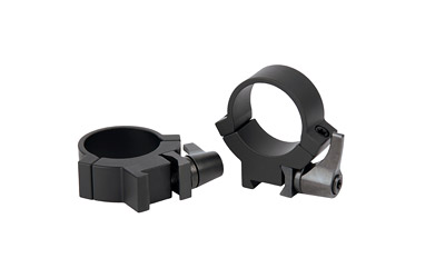 Warne 7.3 Series Permanent Ring, 1", Medium, Silver Finish