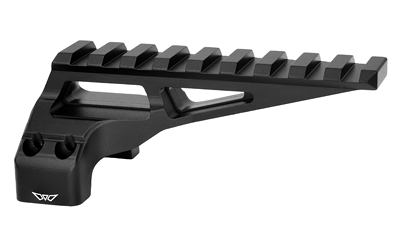 Warne Diving Board, 34mm, Fits Warne Skyline Mount, Anodized Finish, Black