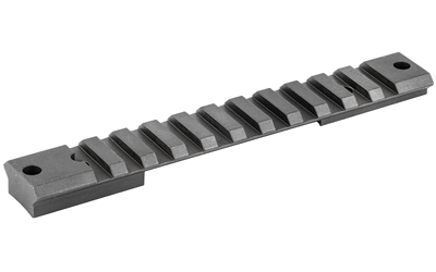 Warne Tactical 1 Piece Base, Fits Remington Short Action, with 20 MOA Incline, Matte Finish