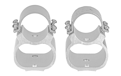 Weaver See-Thru Mount, For Ruger 10/22, Symmetrical Caps, Silver Finish