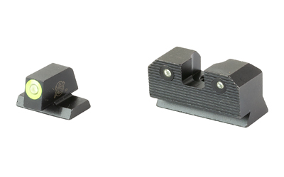XS Sights R3D 2.0, Tritium Night Sight, Fits S&W Equalizer, Green Front Outline, Green Tritium Front/Rear