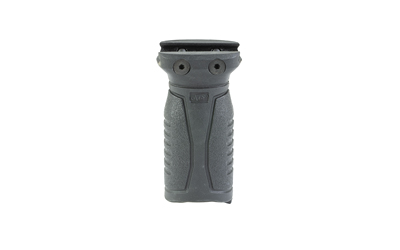 XTS Rubberized Short Vertical Grip, Fits Picatinny Rail, Matte Finish, Black