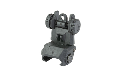 XTS Flip Up Rear Sight, Fits Picatinny Rails, Polymer Construction, Black
