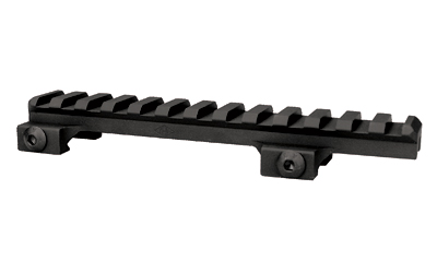 Yankee Hill Machine Co Scope Riser Mount, 1/2" Rise, 5 1/4" Long, Black, Picatinny