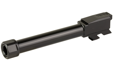 Zaffiri Precision Pistol Barrel, 9MM, 4.7", Threaded, Fits Glock 48, Nitride Finish, Black